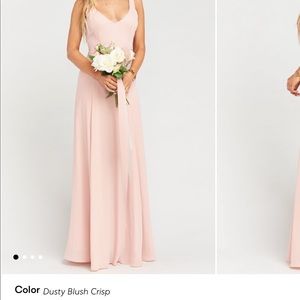 Show me your mumu. Jenn Maxi (dusty blush crisp)